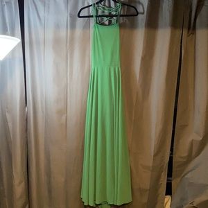 Lulus green long dress